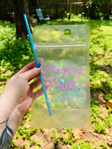 "Adulting Juice" Adult Juice Pouches with Straw