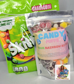 Sour Skittles Freeze Dried Candy