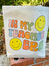 "In My Teacher Era" Tote
