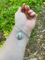 "Double Header" Baseball Themed Bangle Bracelets
