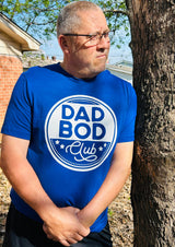 "Dad Bod Club” Screen Print Graphic Tee