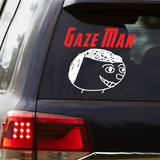 "Gaze Man" Car Decal