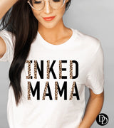 "Inked Mama" Screen Print Graphic Tee