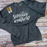 "Sweater Weather” Screen Print Sweater