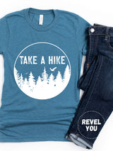 "Take a Hike" Screen Print Graphic Tee