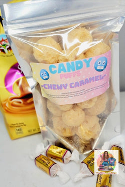 Caramel Chews Freeze Dried Candy