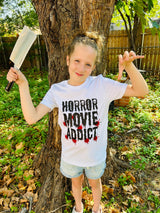 Halloween with Sophie-Youth Sized DTF Print Tee