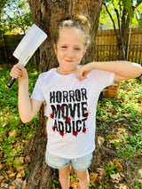 Halloween with Sophie-Adult Sized DTF Print Tee