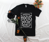 “Hocus Pocus Co” Screen Print Custom Graphic Tee
