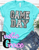 “Game Day" Screen Print Graphic Tee