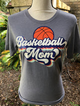 "Basketball Mom" Throwback Graphic Tee