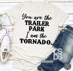 “You Are The Trailer Park” Fan Art Screen Print Graphic Tee