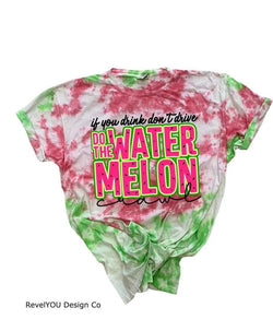 “Watermelon Crawl” Screen Print Graphic Tee