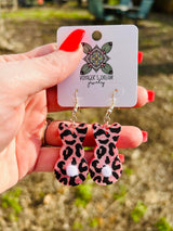 "Cottontails" Easter Themed Acrylic Dangle Earrings