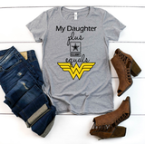 "My Daughter Wonder Woman" Graphic Tee